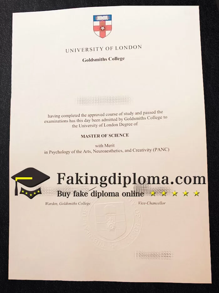 Where to order Goldsmiths College diploma? Goldsmiths College degree.