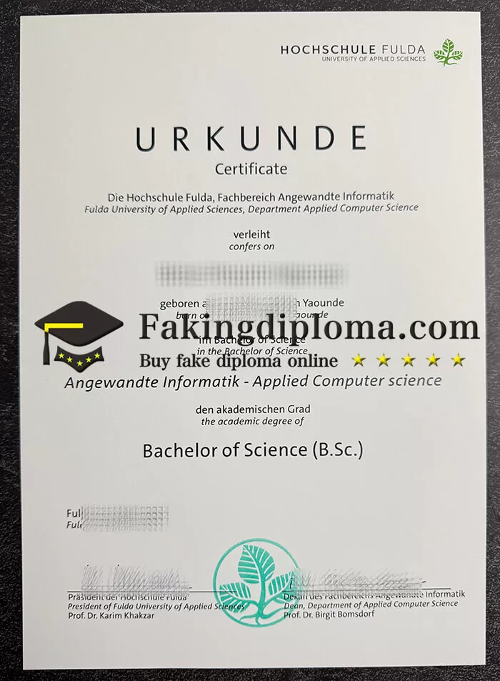 How to order Hochschule Fulda diploma? buy Hochschule Fulda certificate online.