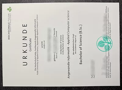 How to order Hochschule Fulda diploma online?