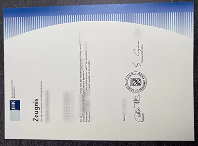 Are you looking for an IHK certificate online?