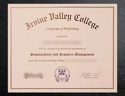 How to Get a Custom Irvine Valley College Fake Diploma?