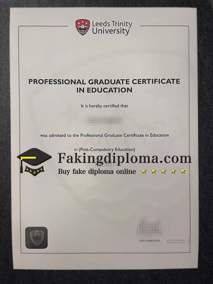 buy Leeds Trinity University degree