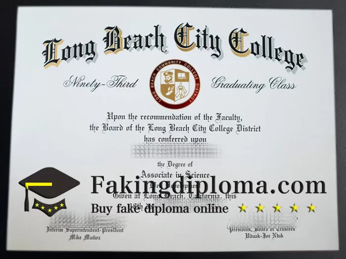 How to buy Long beach City College diploma? get LBCC degree online.