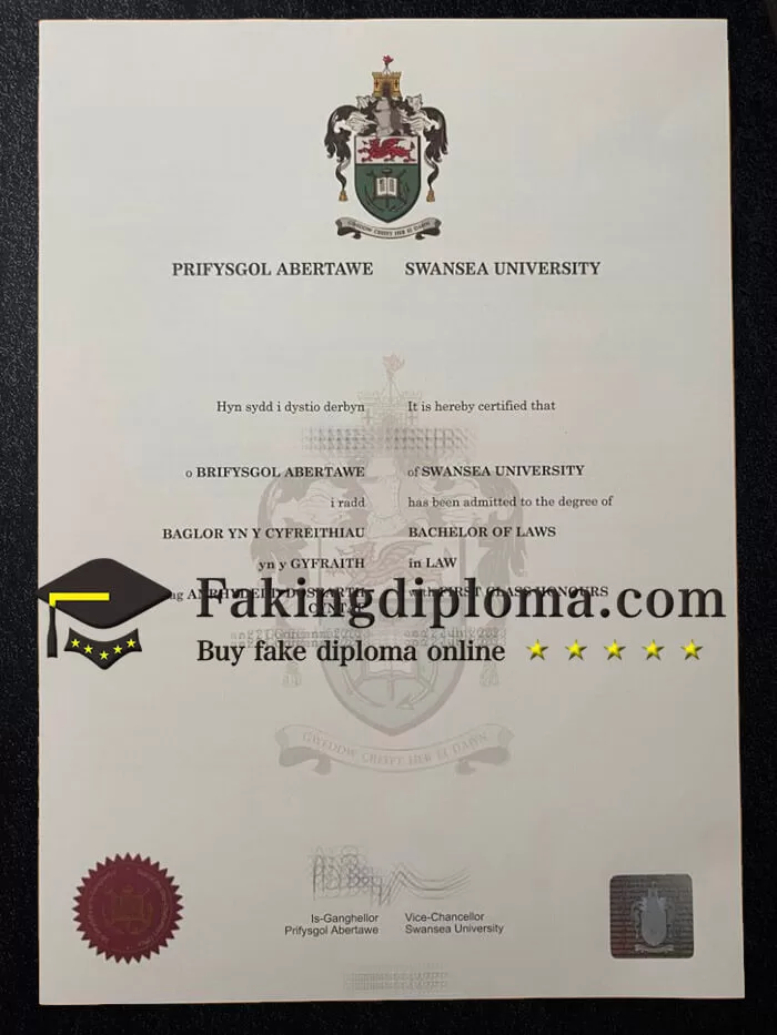 Order Swansea University diploma, buy Swansea University degree.