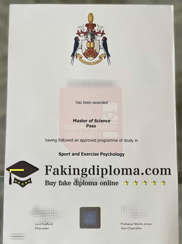Make Staffordshire University diploma, buy Staffordshire University degree.
