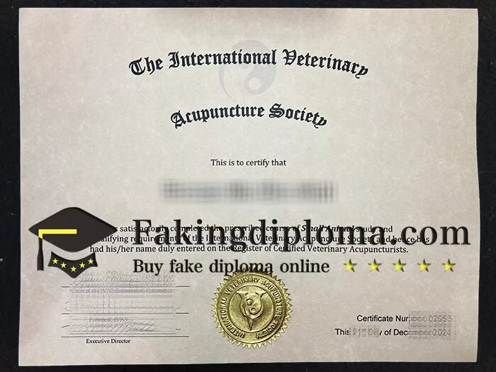Buy International Veterinary diploma.