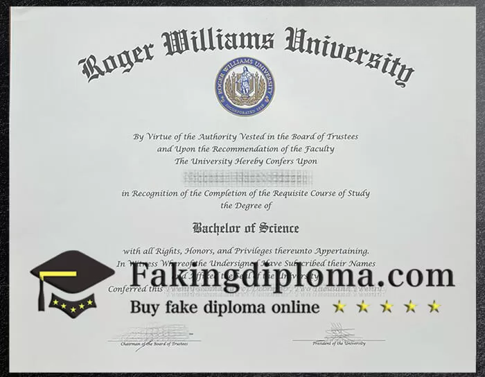 buy Roger Williams University diploma