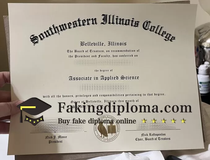 purchase realistic Southwestern Illinois College degree