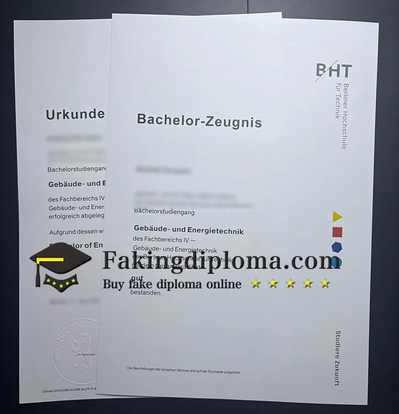 Buy Berliner Hochschule Für Technik diploma