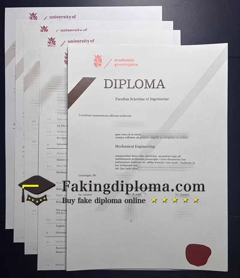 Buy a University of Groningen degree in the Netherlands