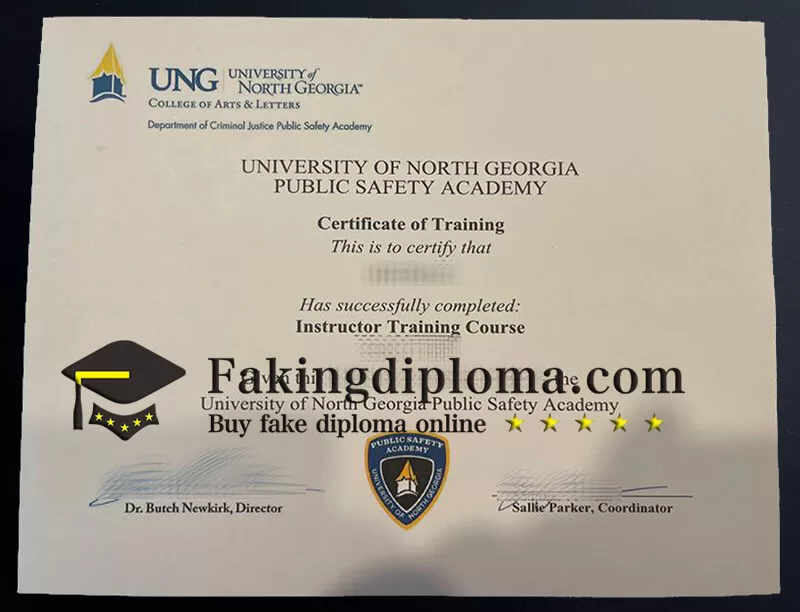 Buy University of North Georgia diploma