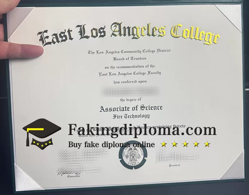 Buy East Los Angeles College diploma