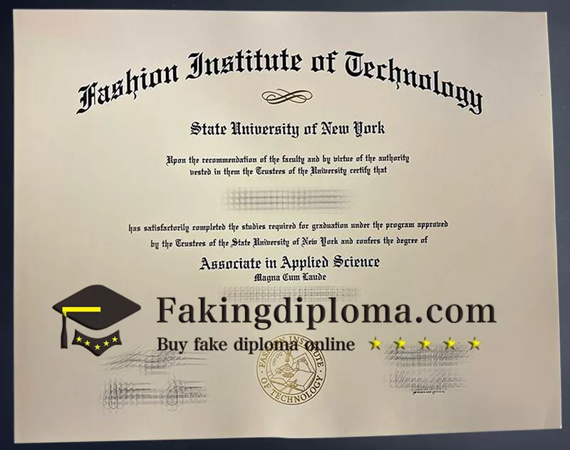 Where to get Fashion Institute of Technology diploma?