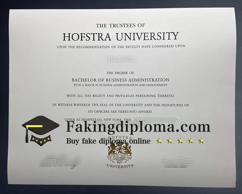 Buy Hofstra University diploma