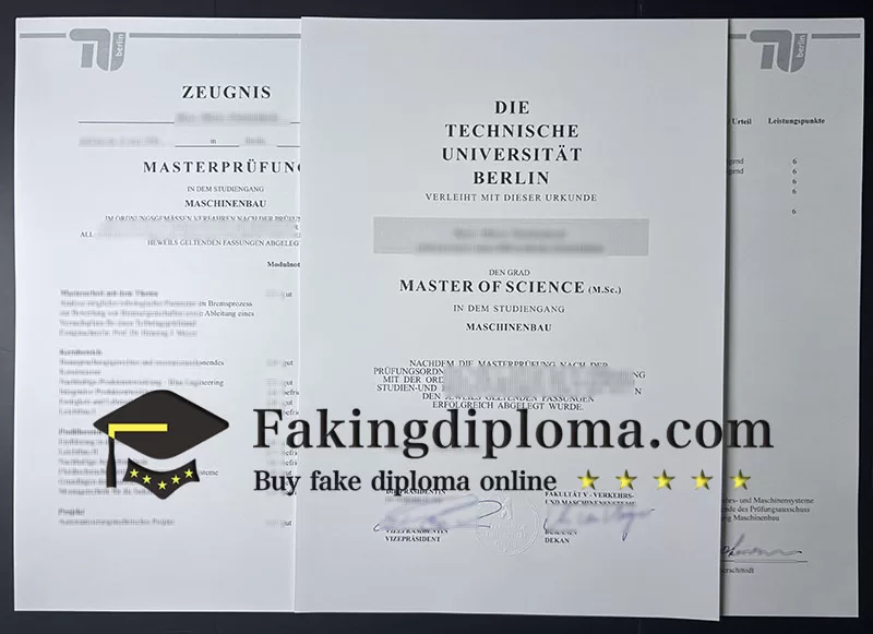 Buy TU Berlin diploma and transcript online