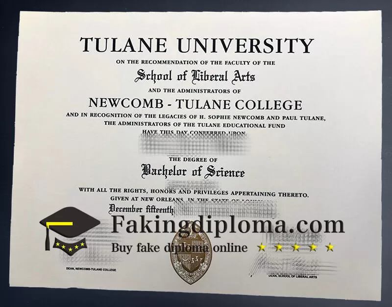 Buy Tulane University diploma, get Tulane University degree online