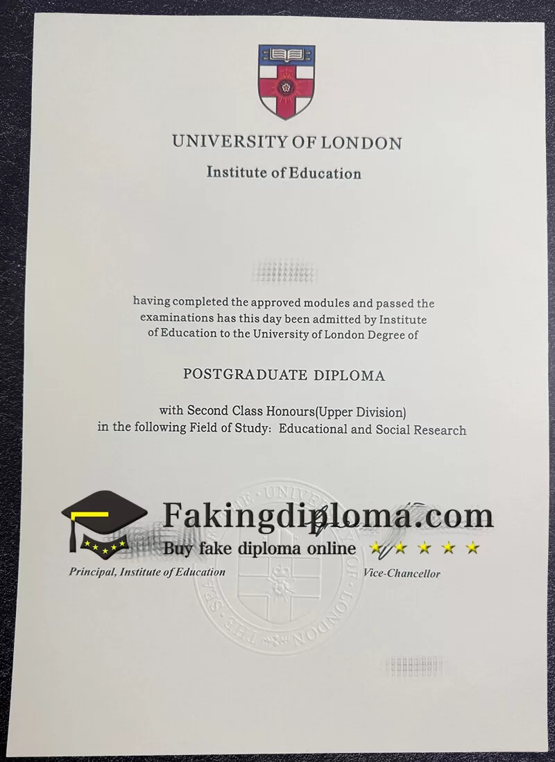 buy University of London Institute of Education diploma