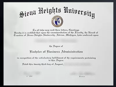 How to Order Siena Heights University Fake Diploma?